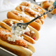 Hot dogs being prepared at Martinsville Speedway